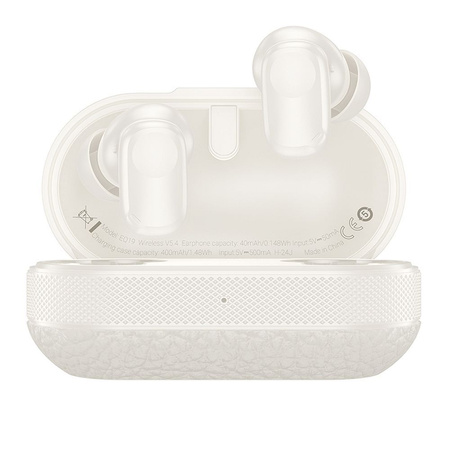 HOCO słuchawki bezprzewodowe bluetooth TWS EQ19 białe