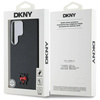 Original Case SAMSUNG GALAXY S25 ULTRA DKNY Leather Heart of NY black