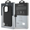 Mercedes nakładka do iPhone 16 Pro Max 6,9&quot; MEHMP16X23RBARK Hardcase Textured And Plain Leather MagSafe czarna