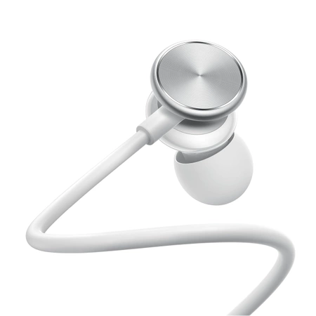 Joyroom Wired Series JR-EW03 kabelgebundene In-Ear-Kopfhörer – Silber