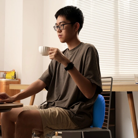 Baseus ComfortRide Auto-Lendenkissen – blau