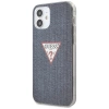 Guess Denim Triangle Dk - Etui iPhone 12 Mini (granatowy)