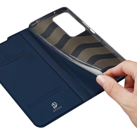 Dux Ducis Skin Pro Holster Cover Flip Cover für Xiaomi Poco F4 5G blau