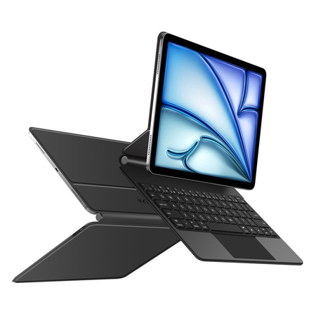 TECH-PROTECT SMARTCASE MAGNETIC + KEYBOARD IPAD AIR 10.9” 4 / 5 / 2020-2022 / 11” 6 / 7 / 2024-2025 BLACK
