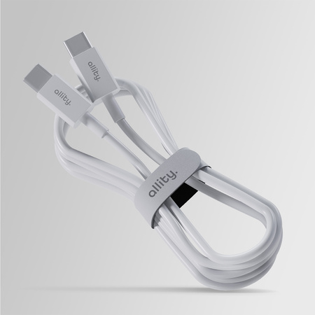 Allity kabel AUC-03 USB-C - USB-C 2,0 m 60W biały