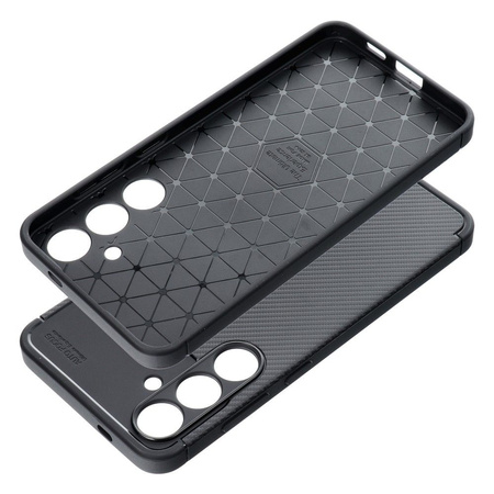 Futerał CARBON PREMIUM do SAMSUNG S24 PLUS czarny