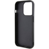 Karl Lagerfeld Gripstand Saffiano Karl&amp;Choupette Pins case for iPhone 15 Pro Max - black