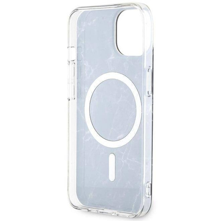 Guess GUHMP14MPCUMAK iPhone 14 Plus 6,7" schwarz/schwarzes Hardcase Marble MagSafe