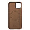 iCarer Oil Wax Premium Leather Case iPhone 14 Plus Magnetic Leather Case with MagSafe brown (WMI14220703-RB)