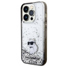 Karl Lagerfeld nakładka do iPhone 14 Pro 6,1&quot; KLHCP14LLKCNSK HC LIQ. GLITTER C transparentna
