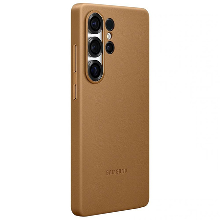 Etui z ekoskóry Samsung KindSuit Case EF-VS938PJEGWW do Samsung Galaxy S25 Ultra - złote