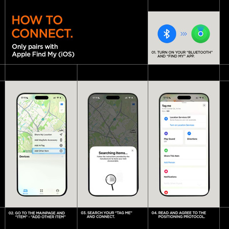 SPIGEN TAGME BLUETOOTH TRACKER BLACK