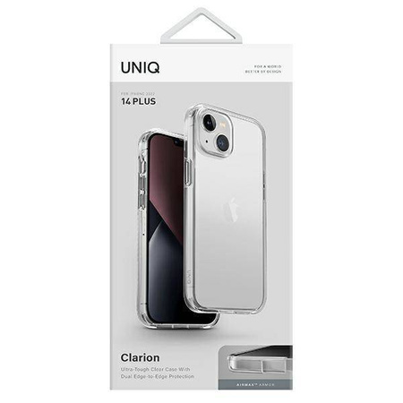 Etui IPHONE 14 PLUS UNIQ Clarion transparentne