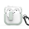 DUX DUCIS futerał PECP ochronny TPU+PC na AirPods 4 biało zielony