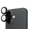 Szkło hartowane PanzerGlass Hoops Black Lens Protector na aparat do iPhone 16 / 16 Plus