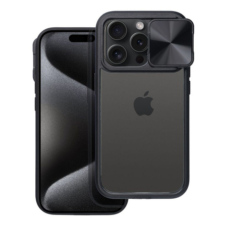 Futerał SLIDER do IPHONE 15 PLUS czarny