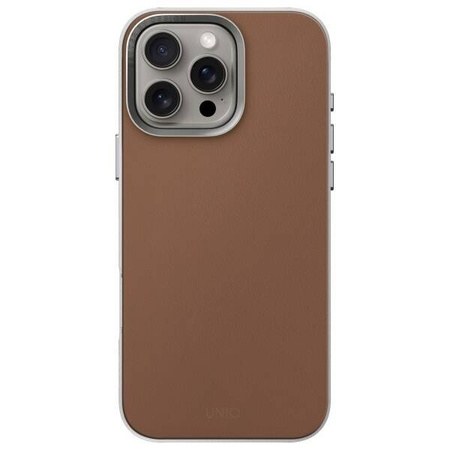 Case IPHONE 16 PRO UNIQ Lyden DS Magclick Charging Carmel Ivory beige