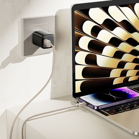 Kabel USB A do Lightning Hoco 2,4A 1 m X117 złoty