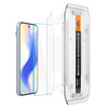 SZKŁO HARTOWANE SPIGEN GLAS.TR ”EZ FIT” 2-PACK GOOGLE PIXEL 9 / 9 PRO CLEAR