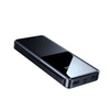 Power Bank 10000mAh 22,5W 2xUSB QC3.0 + USB-C PD3.0 + Micro USB Wyświetlacz LED Bateria Zewnętrzna Fast Charge JOYROOM JR-QP191 czarny