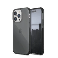 Raptic X-Doria Clear Case iPhone 14 Pro gepanzerte Hülle grau