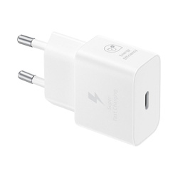 Oryginalna Ładowarka Sieciowa Samsung GaN Super Fast Charger EP-T2510XWEGEU USB Typ C 3A 25W biały blister