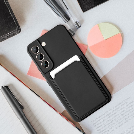 Futerał CARD CASE do SAMSUNG A14 5G / A14 4G czarny