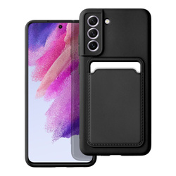Futerał CARD CASE do SAMSUNG S21 FE czarny