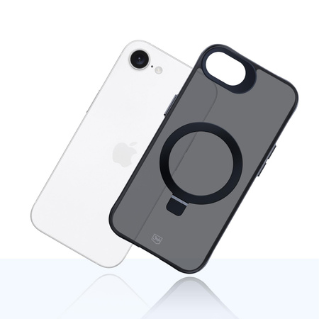 Apple iPhone 16E - 3mk Smoke Case Mag&Stand