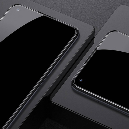 Nillkin CP + PRO ultradünnes Vollbild-Hartglas mit 0,2 mm Rahmen 9H Realme 9 Pro schwarz