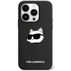 Oryginalne Etui KARL LAGERFELD hardcase Silicone Choupette Head MagSafe KLHMP15LSCHPPLK do Iphone 15 Pro Czarny