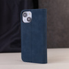 Etui Smart Suede do Samsung Galaxy S25 Plus granatowe