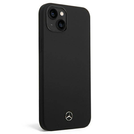Schutzhülle IPHONE 14 PLUS Mercedes Hardcase Silicone Magsafe schwarz