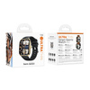 HOCO smartwatch z funkcją rozmowy AMOLED Y28 złoty