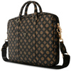 Bag LAPTOP 16" Guess 4G Peony Front Pocket Zipper Triangle Logo black