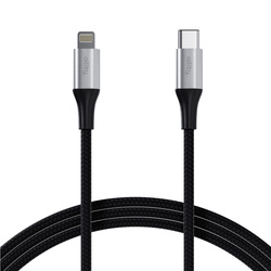 Allity kabel AUC-01 USB-C - Lightning 2,0 m 27W czarny