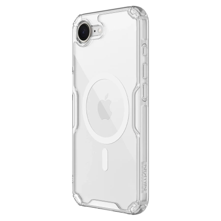 Nillkin Nature Pro Magnetische iPhone 16e Hülle - Durchsichtig