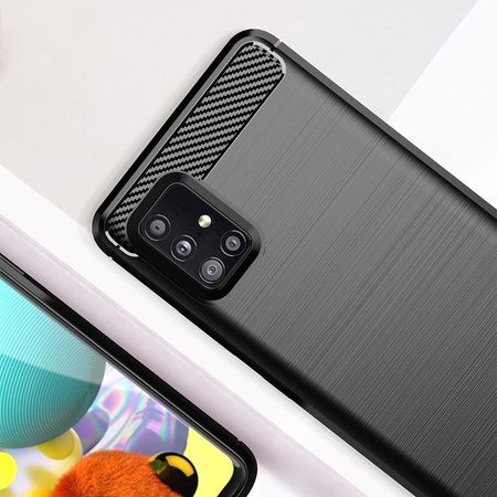 Futerał CARBON do SAMSUNG Galaxy A51 5G czarny