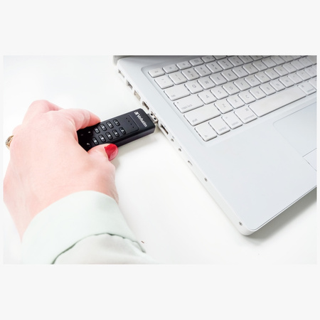 Dysk zewnętrzny Verbatim Keypad Secure    USB 3.2 Gen 1 32GB czarny 49427