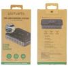 4smarts Stacja ładująca 7w1 100W          z ładowaniem bezprzewodowym czarno-szary/black-grey 540571
