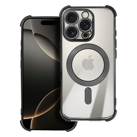 Futerał ANTISHOCK ELECTRO do IPHONE 16 Plus kompatybilny z MagSafe czarny
