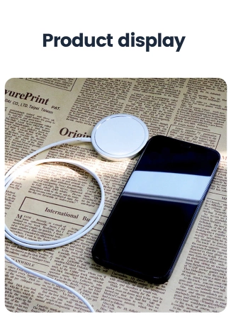 JELLICO Wireless- Ladegerät MagSafe W11 15W weiss