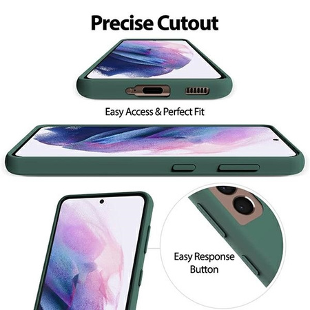 MERCURY SILICONE CASE IPHONE 15 (6.1), GREEN / ZIELONY