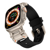 Pasek do APPLE WATCH 4 / 5 / 6 / 7 / 8 / 9 / SE / ULTRA 1/2 (44 / 45 / 49 MM) Tech-Protect Delta Pro black-titanium
