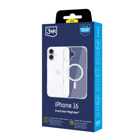 Apple iPhone 16 - 3mk EverClear MagCase