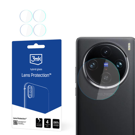 3MK Lens Protect Vivo X100s Pro Ochrona na obiektyw aparatu 4szt