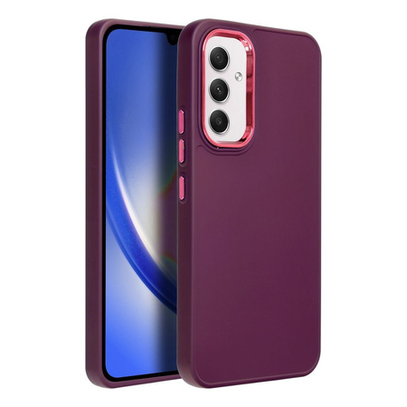 Futerał FRAME do SAMSUNG A54 5G fioletowy