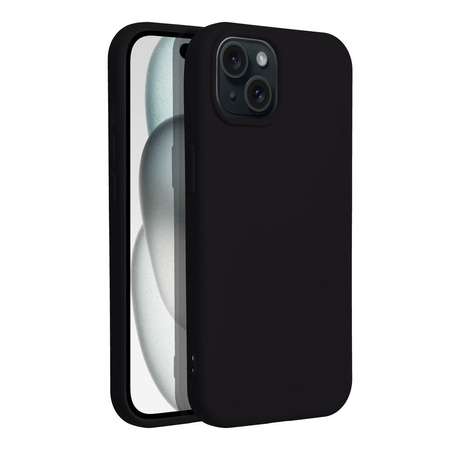 Etui do iPhone 15+ (Plus) czarne + Szkło