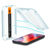 SZKŁO HARTOWANE SPIGEN GLAS.TR ”EZ FIT” 2-PACK IPHONE 15 CLEAR