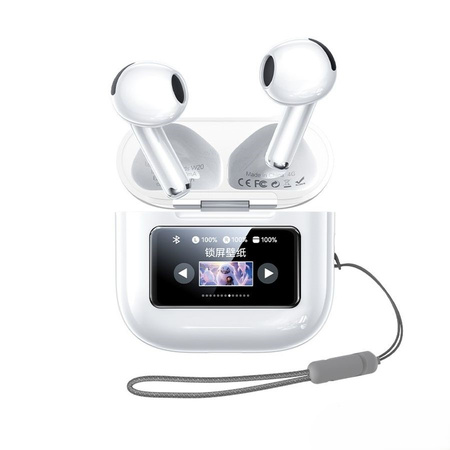 Słuchawki Bluetooth REMAX TWS W20 WHITE Bluetooth 5.4